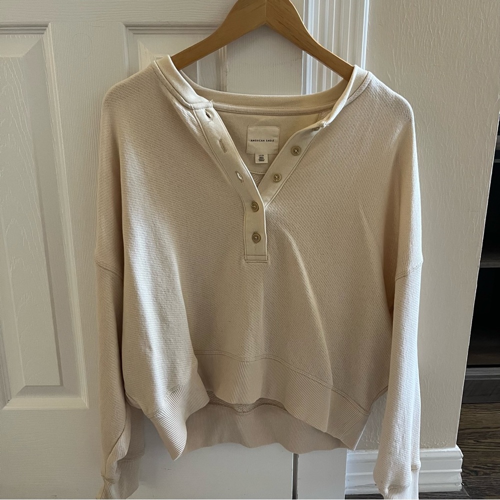 American Eagle Henley Sweater
